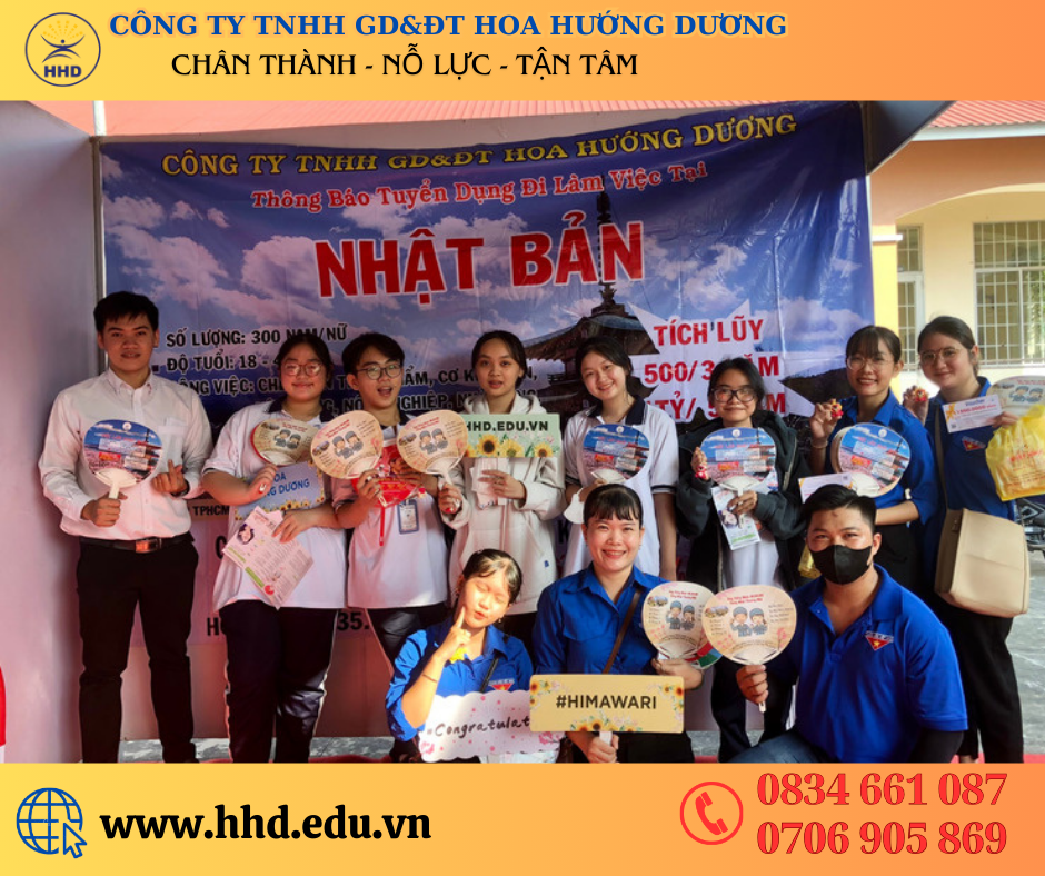Hoa Hướng Dương Tham Gia Ngày Hội Việc Làm Tỉnh Tiền Giang Đầu Năm 2024