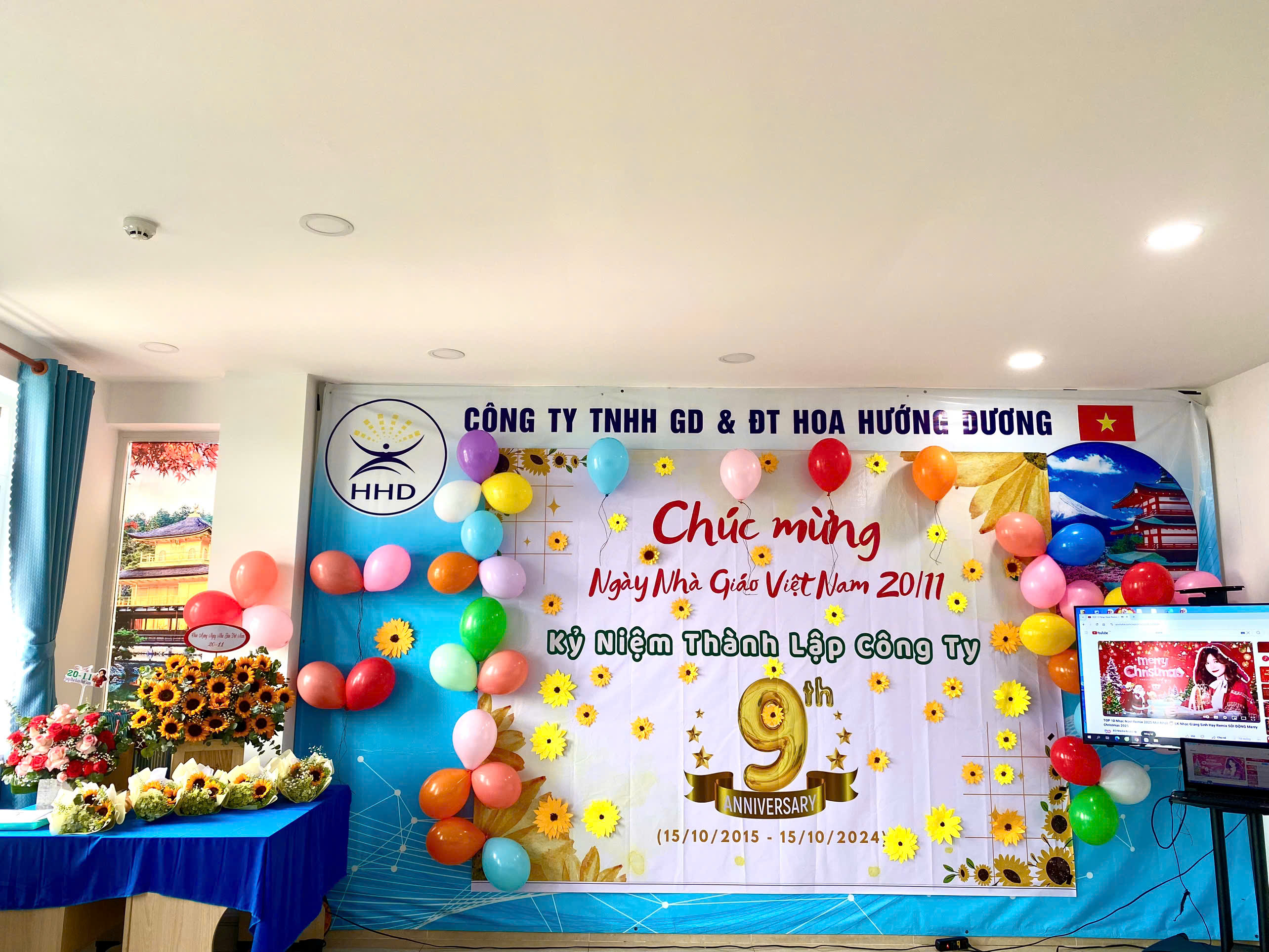 Tri Ân Ngày Nhà Giáo Việt Nam - Kỷ Niệm 09 Năm Thành Lập Công Ty